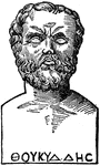 An eminent historian, born in Athens, Greece, about 471; died about 400 B.C. He was a son of Olorus, and studied oratory under Antiphon and philosophy under Anaxagoras.