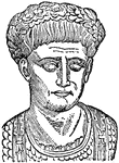 The second of the so-called "Five Good Emperors" of the Roman Empire. Under his rule, the Empire reached its greatest territorial extent.