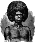The leader of a tribe of cannibals in Polynesia.