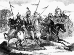 Mahratta warriors was masters of guerrilla warfare. They defended the Maratha Empire from the Mughal emperor.