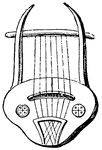 A stringed instrument well known for its use in Classical Antiquity. It was used mainly by the Ancient Greeks.