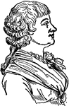The wife of Jean Marie, and herself the spirit of the Girondin party; the daughter of a Paris engraver; born in that city, March 17, 1754.