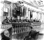 The United States Supreme Court in session.