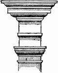 A stocky simplified variant of the Doric order that was introducted into the canon of classical architecture by Italian architectural theorists of the 16th century.