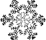 A frozen moisture which falls from the atmosphere when the temperature is 32 degrees or lower. It is composed of crystals, usually in the form of six-pointed stars.