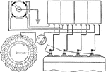 Wiring diagram of the Bosch Duplex Ignition System.
