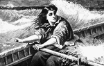 A woman who resided in a lighthouse in Newport. She was an expert rower, and saved the lives of many sailors after wrecking their vessels on the rocks.