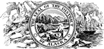 Seal of the state of Alaska, 1904