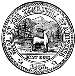 Seal of the territory of Arizona, 1904