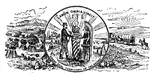 Seal of the state of Oklahoma, 1904