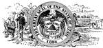 Seal of the state of Utah, 1904