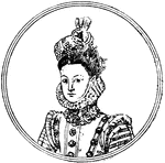 Infanta Isabella, daughter of Philip II of Spain.