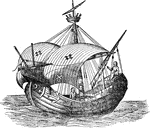 A ship of the Fifteenth Century.