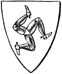 Human legs are not unfrequently born as charges in Heraldry, sometimes naked, sometimes booted, and they may even be couped.