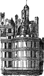"Chateau of Chambord." &mdash; Chambers, 1881