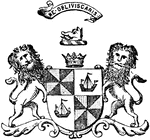 "The Arms of the Duke of Argyll." &mdash; Chambers, 1881
