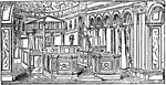 "Interior of St. Clement, Rome." &mdash; Encyclopedia Britanica, 1893