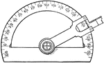 This mathematics ClipArt gallery offers 81 illustrations of basic protractors and protractors with angles that can be used to practice reading the angle measures. Protractors are semi-circular tools used to measure angles in degrees.
