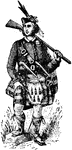 "Chief of the Clan MacDonell." &mdash; Encyclopedia Britannica, 1893