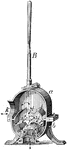A form of a pump with two pumping pistons that reciprocate.