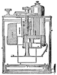 "Section of Thomson's Portable Electrometer." &mdash; Encyclopedia Britannica, 1893
