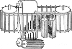 "Rollers of cube-cutting machine." &mdash; Encyclopedia Britannica, 1893