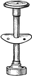 An instrument used used for measuring the changes produced in the dimesnsions of solid bodies with applied heat.