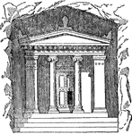 "Lycian Tomb of Telmessus." &mdash; The Encyclopedia Britannica, 1910