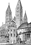 "Tournai Cathedral." &mdash; The Encyclopedia Britannica, 1910