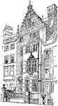 "House in Buckingham Gate, London." &mdash; The Encyclopedia Britannica, 1910