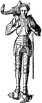 "Brass Armor of Richard Beauchamp, earl of Warwick." &mdash; The Encyclopedia Britannica, 1910