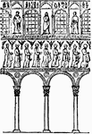 "Arches of S. Apol linare Nuovo, Ravenna." &mdash; The Encyclopedia Britannica, 1910
