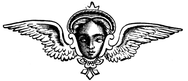 Winged head | ClipArt ETC