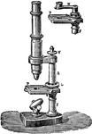 "Nachet's Combined Simple and Compound Microscope." &mdash;The Encyclopedia Britannica, 1903
