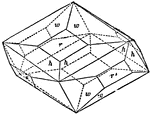 "Calc-spar occurs at a Scottish locality in acicular pyramidal crystals." &mdash;The Encyclopedia Britannica, 1903