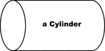 A cylinder