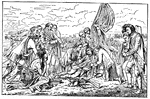 <em>Death of General Wolf</em> by Benjamin West (1723-1820)