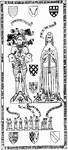 Sir William Vernon and Lady 1467. Tong Church, Shropshire.