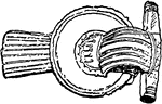 Military fibula, 3rd century A.D.