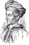 (1454-1512) A famous Italian merchant and cartographer who explored to the Americas and wrote about the journey.