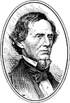 (1808-1889) President of the Confederate States of America. US Senator from Mississippi