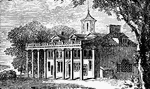 Mount Vernon, the home of George Washington.