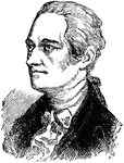 Alexander Hamilton, the first Secretary of the Treasury.