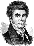 John C. Calhoun, a senator from South Carolina who instigated the doctrine of nullification in his state.