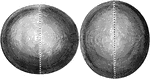 The shape of the earth is that of a round ball or sphere slightly flattened at two opposite sides. Such a body is termed a <em>spheroid</em>. There are two kinds of spheroids-<em>oblate</em> and <em>prolate</em>; the former as the shape of an orange, the latter that of a lemon. The straight line that runs through the centre of a sphere or spheroid and terminates at the circumference is called the <em>diameter</em>. If the sphere rotates-that is, moves around like a top-the diameter on which it turns is called the <em>axis</em>. In the oblate spheroid the axis is the shorter diameter; in the prolate spheroid the axis is the longer diameter.
