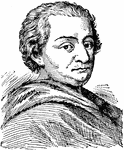(1738-1794) Marquis of Beccaria or Cesare, an Italian philosopher and politician best known for his treatise <em>On Crimes and Punishments</em>, which condemned torture and the death penalty and was a founding work in the field of criminology.