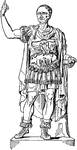 (100 BC- 44 BC) A Roman military and political leader and one of the most influential men in world history.