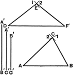Method to construct a scalene triangle