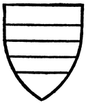 Harcourt bore Gules two bars gold.