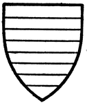 Fitzalan of Bedale bore Barry of eight pieces gold and gules